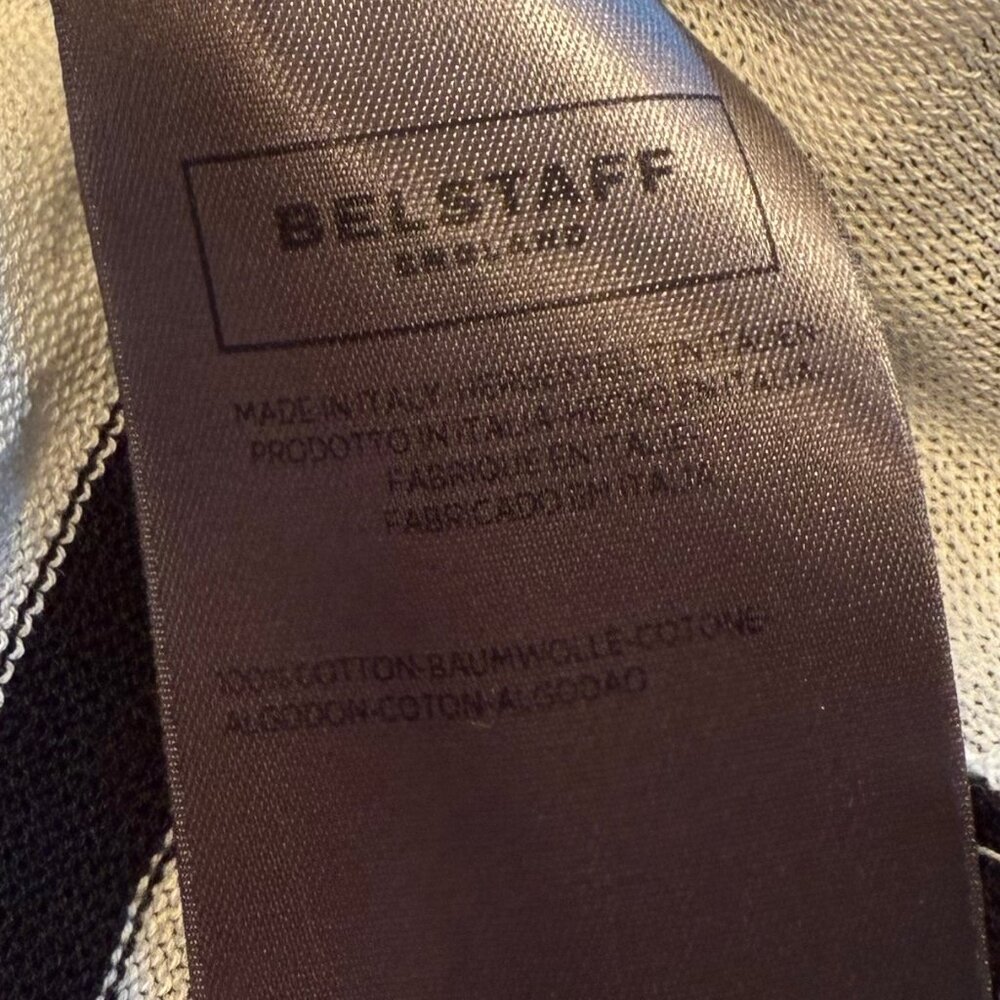 Belstaff Lightweight Cotton V-Neck Sweater XS - Picture 8 of 8
